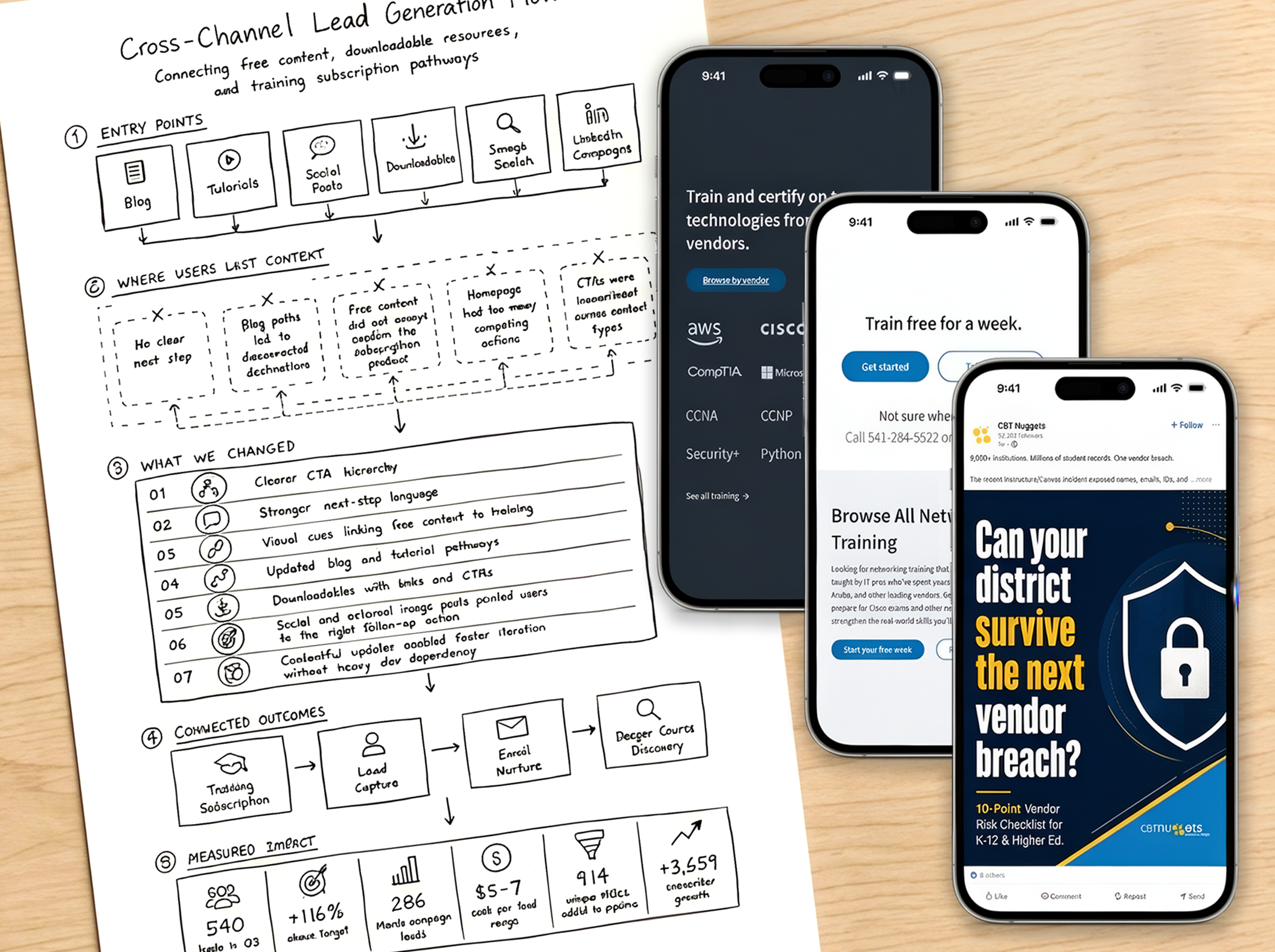 High-Conversion Lead Generation Funnel